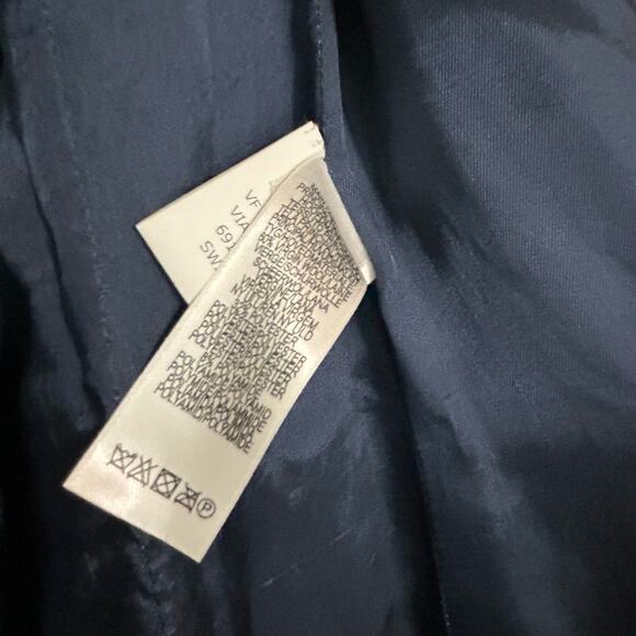 7 For All Mankind XS Wool Blend Blue Double Breasted Button Down Blazer Jacket - Picture 4 of 16